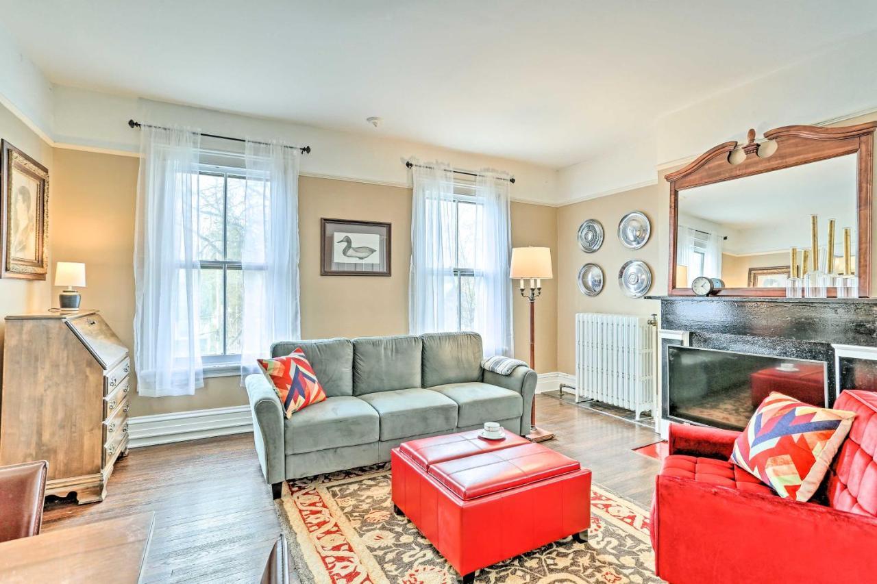 Historic Poughkeepsie Apt - Walkable Location מראה חיצוני תמונה